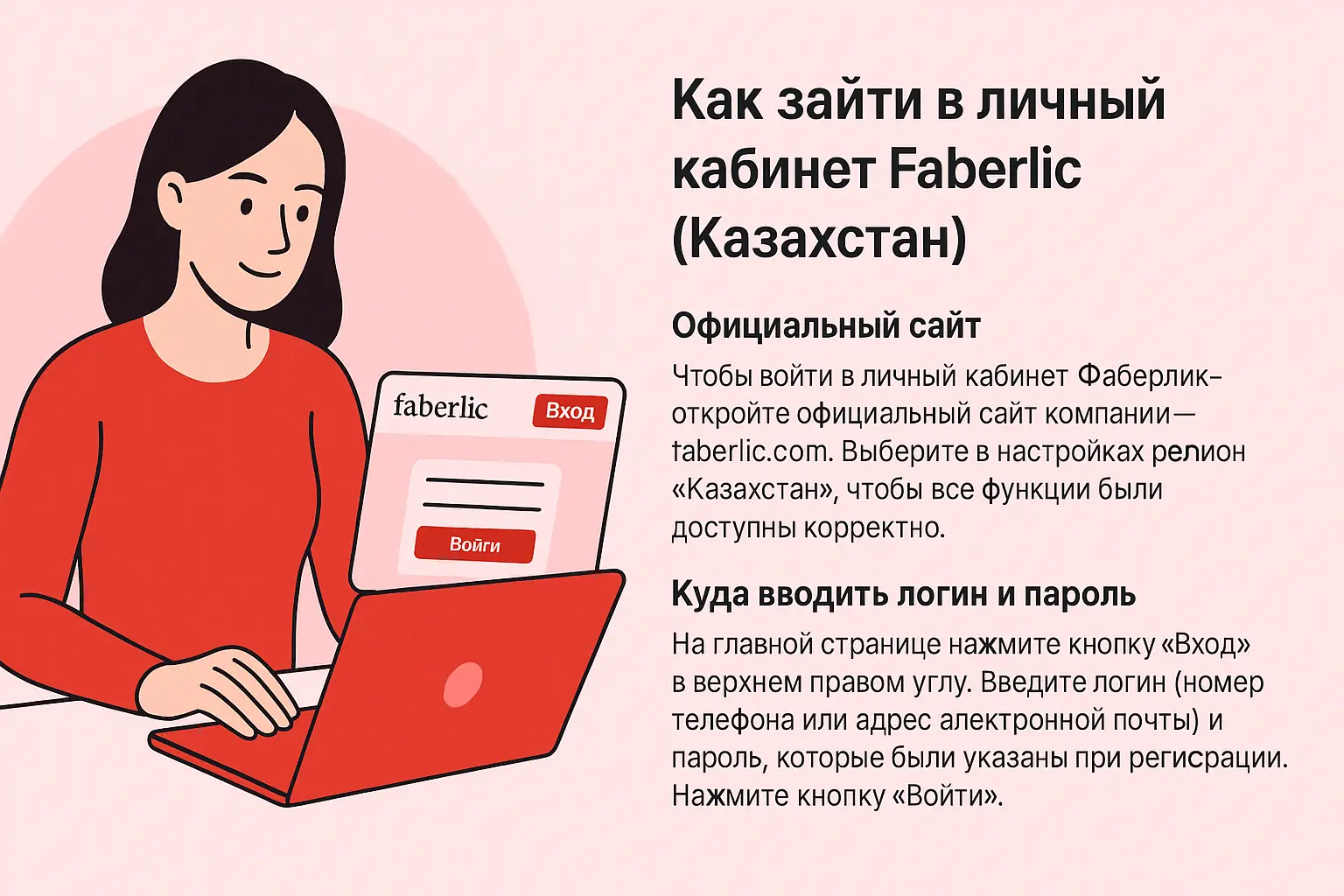 Фаберлик личный кабинет - зачем он нужен и как им пользоваться