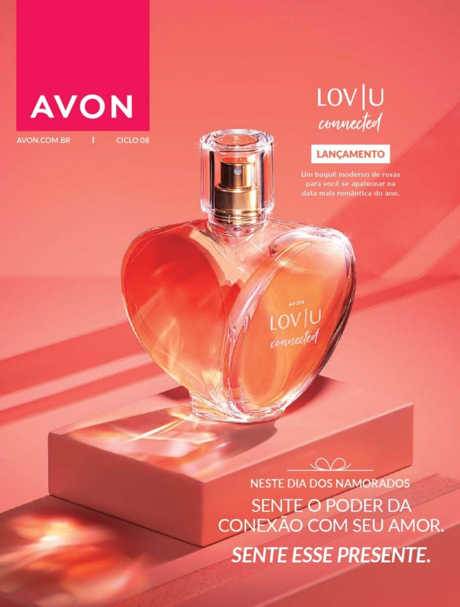 Revista Avon campaña 8 2024 Brasil Cosméticos folheto online
